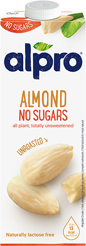 ALPRO DRINK ALMOND UNROASTED UNSWEET 1L